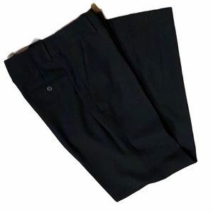 NWT J. Crew 10P black Hutton 100% wool trouser.